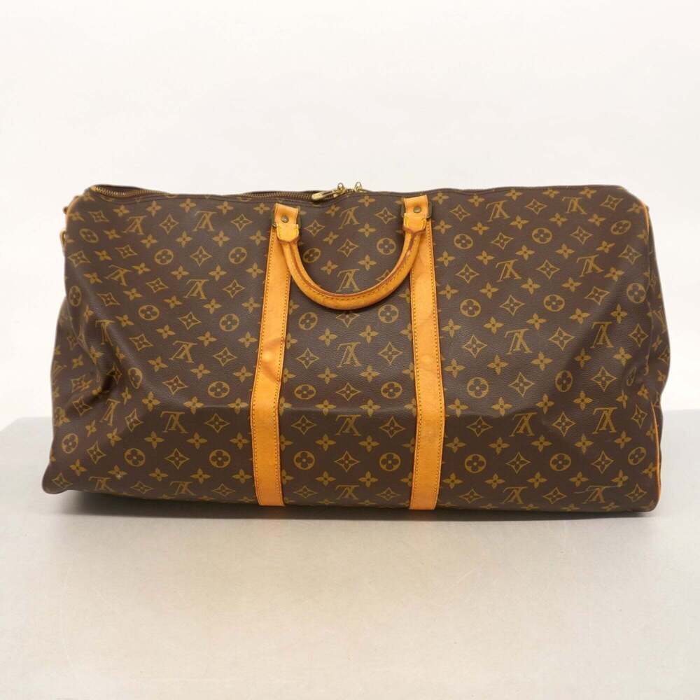 LOUIS VUITTON Brown Monogram Boston Bag - Picture 14 of 14